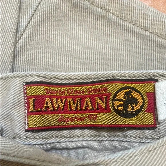 Lawman Western Khaki Jeans - Picture 6 of 10